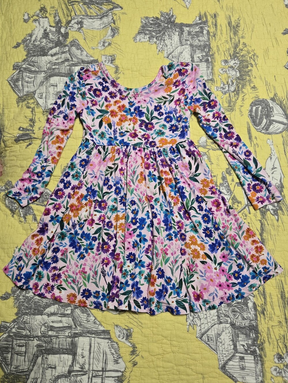 Little Sleepies Sweet Pea Twirl Dress
